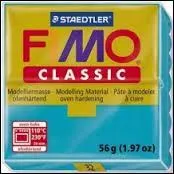 Quels sont le nom et le numéro de ce pain de Fimo ?