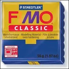 Quels sont le nom et le numéro de ce pain de Fimo ?