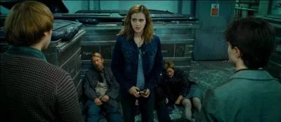 Les trois amis prennent l'apparence d'employés du ministère. Hermione Granger devient Mafalda Opkrik à l'aide du Polynectar. Dans quel volet de la saga apparaît-elle (indirectement) avant "Harry Potter et les Reliques de la Mort" (Partie I) ?