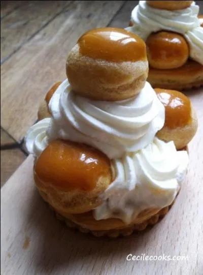 Le pâtissier a confectionné ces gâteaux avec un format "individuel" :