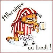 Lequel de ces chats de bande dessinée déteste le lundi ?