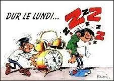 Qui a dit : Chaque dimanche est talonné de près par un lundi, quoi qu'on y fasse. ?