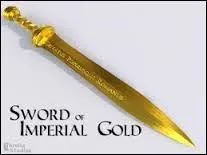 Comment s'appelle son épée ?