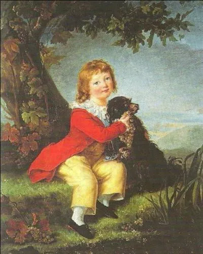 Qui a peint Louis XVII au chien (peintre ayant réalisé de nombreuses toiles de Marie-Antoinette) ?