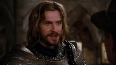 Larry va y rencontrer ce chevalier de la table ronde ( Dan Stevens ). Quel est le nom de ce chevalier ?