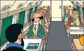 Quel est le numéro du vol pour Sydney d'après une bande dessinée de Tintin ?