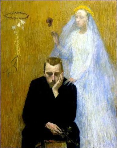 Qui a peint "Scène mystique" ?