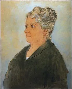 Qui a peint le portrait de sa mère ?