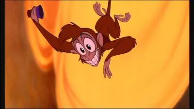 Quel est le prénom de ce petit singe, accompagnant Aladdin dans ce film ?