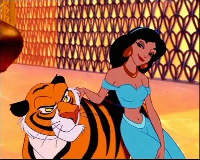La princesse de la question n°3 a aussi son animal de compagnie, comment se nomme le tigre de la princesse ?