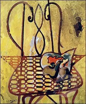 Qui a peint "La chaise" ?