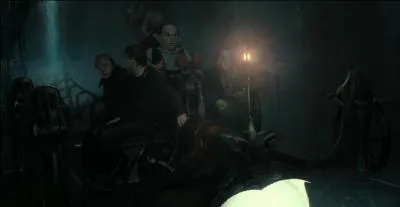 Le Gobelin Bogrod emmène nos amis sur une plateforme roulante. Elle se dirige donc vers la chambre forte de Bellatrix Lestrange. La plateforme passe sous la Cascade des Voleurs. Quelle est la particularité de cette cascade ?