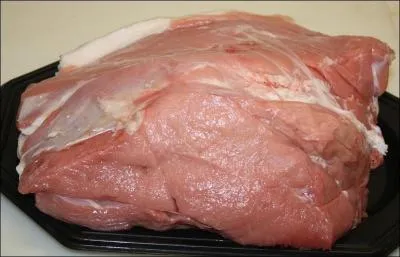 On terminera le jeu avec cette belle pièce de veau :