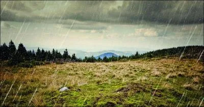 Ah ! La pluie. Vous savez apr&egrave;s qu'il ait plu la terre d&eacute;gage une odeur. Et cette odeur a un nom, surprenant non ? Lequel ?