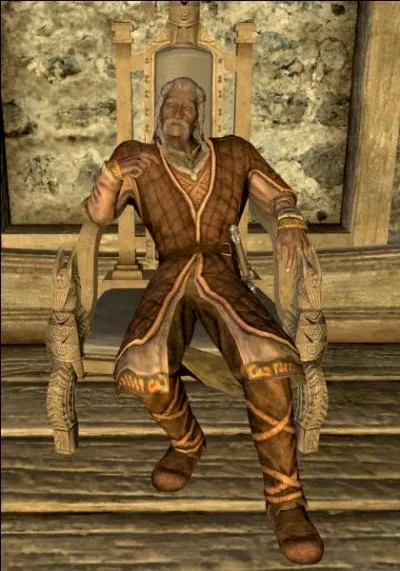 Si on choisit la campagne des Sombrages, après la guerre à Blancherive le jarl Balgruuf se fait remplacer par ...