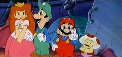 En 1989, il est la voix de Mario, dans le dessin animé Super Mario Bros. Quel est le prénom du frère en vert de Mario ?