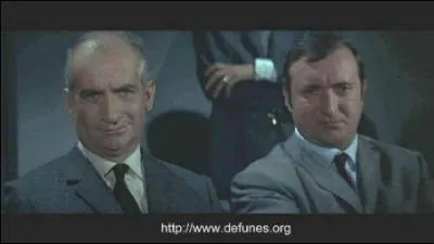 Jacques Dynam a été un second rôle des plus notoires. Ici, il est l'inspecteur Bertrand au coté de l'inspecteur Juve ( Louis de Funès ). Donnez-moi le nom du méchant de cette trilogie des années 60 ?