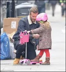 Comment s'appelle la fille du couple Beckham ?