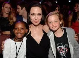 Comment s'appellent les deux enfants d'Angelina Jolie et Brad Pitt nés respectivement en 2005 et 2006 ?