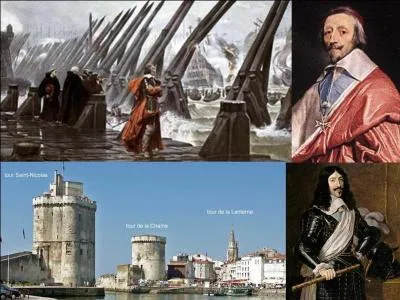 C'est un siège, il durera 13 mois. Il opposa, surtout les habitants d'une ville contre son roi. Un autre pays s'engagera au profit de cette ville, mais, échouera dans ses opérations de sauvetage. Le roi obligera les habitants de cette ville à détruire les fortifications de la ville.

Quel est ce siège (réponse 1 ou 2) ?
Quel est l'un des vainqueurs de ce siège (réponse 3 ou 4) ?