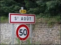 À l'intérieur de quel département trouve-t-on la ville de St Août ?