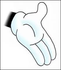 A qui appartient cette main gantée à quatre doigts ?