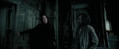 Pendant l'année 1993, Sirius Black va tout tenter. Il va d'abord se cacher à Pré-au-Lard. Une nuit, Remus Lupin aide Sirius Black à s'introduire à Poudlard. Il reprend sa forme d'Animagus pour attirer Harry Potter et ses amis dans la Cabane Hurlante. Dans le film, quel sorcier arrive de manière soudaine et veut livrer Sirius Black aux Détraqueurs ?