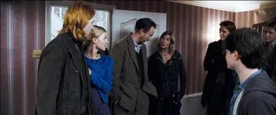 En Juillet 1997, dans "Harry Potter et les Reliques de la Mort" (Partie I), Remus Lupin est présent pour la Bataille des Sept Potters. Le but est d'escorter Harry Potter du 4, Privet Drive jusqu'au Terrier. Pour brouiller les pistes, les amis de Harry Potter prennent du Polynectar et sept Potters apparaissent. Quel sorcier ou quelle sorcière Remus Lupin protège-t-il ?