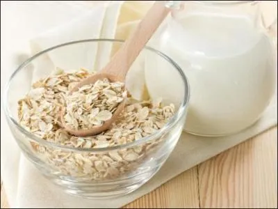 Céréale consommée sous forme de flocons :