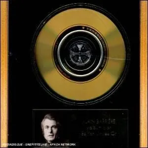 En 2006, dans quel pays Alain Barri&egrave;re re&ccedil;oit-il un disque d'or ?