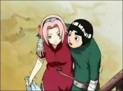 Quelle est la relation entre Rock Lee et Sakura ?