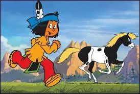 Son petit poney s'appelle "Petit-Tonnerre". Comment s'appelle ce petit indien ?