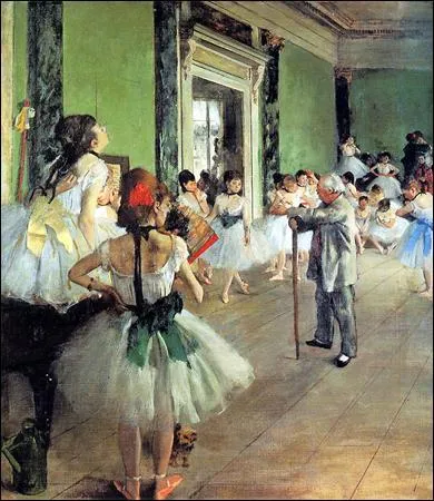 Qui a peint la "Classe de danse" ?