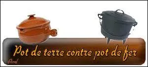 Quelle est la morale de la fable : "Le Pot de terre et le Pot de fer" ?