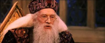 "Pour finir, je dirai qu'il faut beaucoup de courage pour affronter ses ennemis, mais il en faut encore plus pour affronter ses amis. J'accorde donc dix points à Neville Londubat."
(Cris de joie)
"Si mes calculs sont bons, je crois que nous allons procéder à un changement de décoration. La maison Gryffondor gagne la coupe."
"Oui ! "