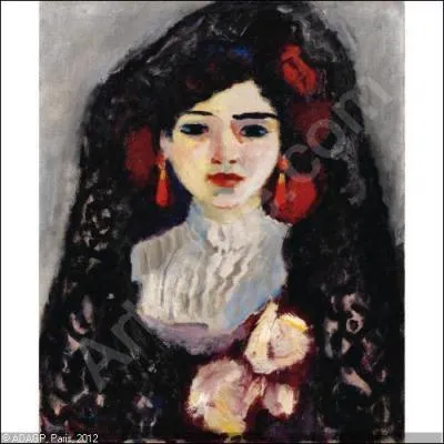 Qui a peint "Portrait d'Espagnole" ?