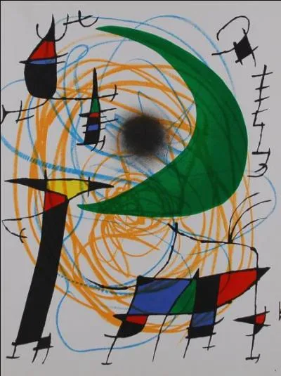 Qui a peint "La lune verte" ?