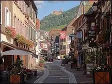 Nous déambulons dans les rues de Ribeauvillé. Nous nous situons dans le département ...