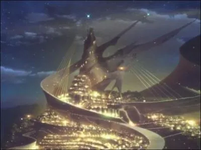 Ce paysage appartient à l'animé :