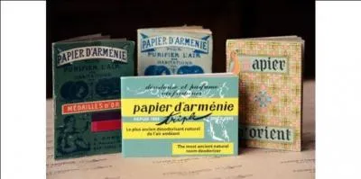 A quoi sert le papier d'Arménie ?