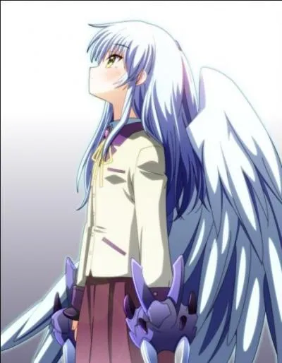 Dans Angel Beats, qui propose à Kanade (alias l'Ange) d'intégrer à son uniforme des ailes d'ange ?