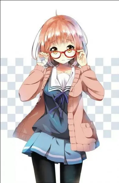 Mirai, de Kyoukai no Kanata a un petit défaut. Lequel ?
