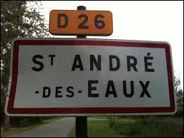Dans quel département pouvez-vous voir la ville Saint-André-des-Eaux ?