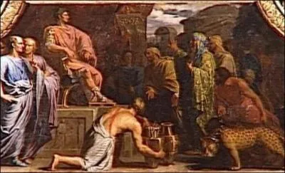 Quelle ambassade se présente à Rome, lui faisant allégeance ?