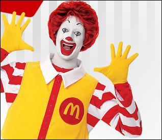 Son prénom Ronald, sa marque de fast food, à vous de me le dire.