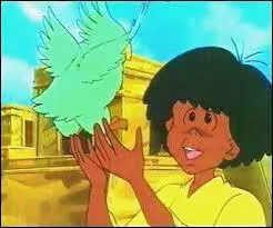 Les Mystérieuses Cités d'or - Comment s'appelle le perroquet de Tao ?