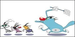 Oggy et les Cafards - C'est la sœur d'Oggy, depuis sa naissance elle est toujours sur des patins à roulettes. Comment s'appelle-t-elle ?