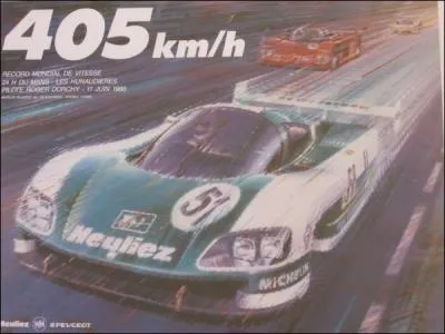 Quel est le record de vitesse homologué sur cette ligne droite ?