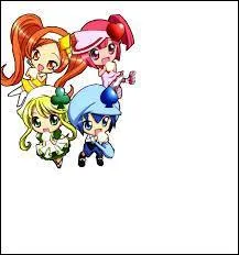 Comment s'appellent les Shugo Chara du personnage principal ?