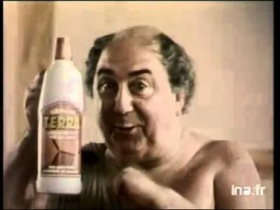 Pour la pub de nettoyant de sol Terra. Complétez la phrase suivante : " Solcarlus, ou mes sols carrelés sont beaux, ou je te jette aux...